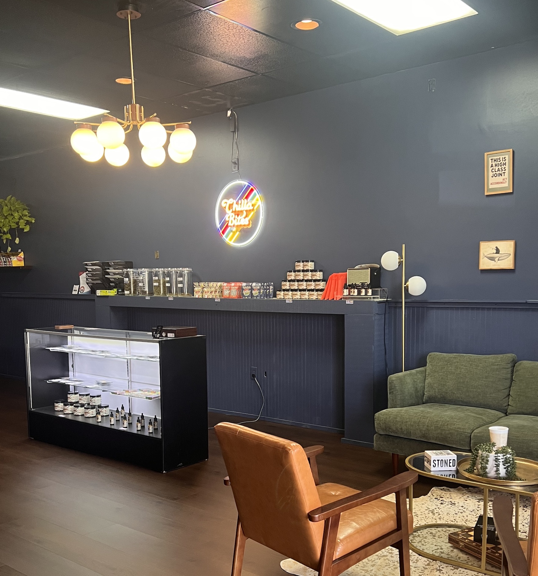 Chilla Smoke interior near The Woodlands and Spring, TX